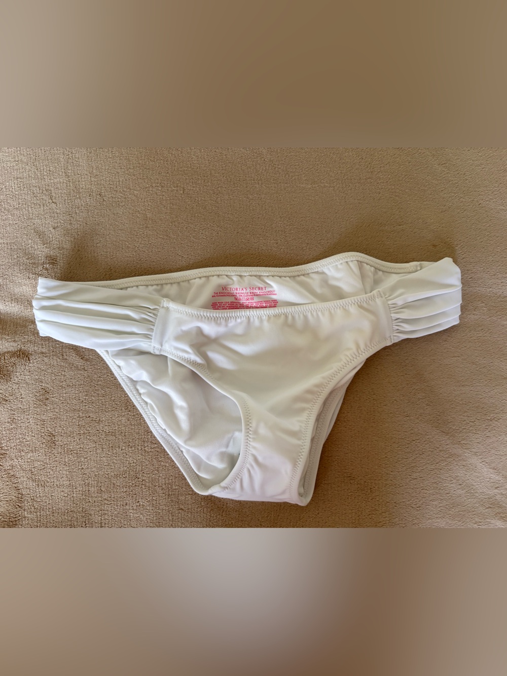 Victoria's Secret “The Knockout” White Bikini Bottom